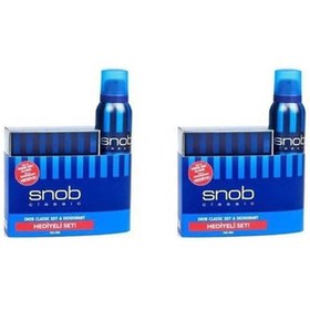 Resim Snob Parfüm Classic +deodorant Hediyeli Set 2 Adet 