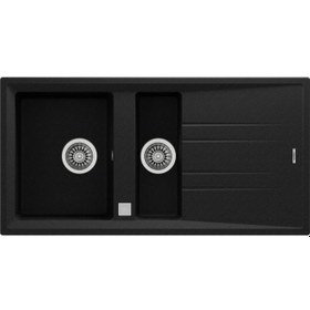 Resim Teka Stone 60 B Tg Metalik Siyah Eviye 