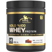Resim TORQ NUTRİTİON Gold %100 Whey Protein Çikolatalı 490g 