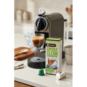 Resim Cafetto Capsule Clean Nespresso Uyumlu Kahve Makinesi Temizleme Kapsülü 6'lı Paket - Doğada Çözünür Biyo-Bazlı 