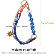 Resim Silver1 Gıoıo Yeni Mini Taşınabilir Kozmetik Ayna Kolye Anahtarlık Çanta Aksesuarları Kolye Dıy Anahtarlık (Yurt Dışından) 