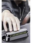 Resim Samorian Chermik Araç Oto Telefon Park Numaratörü Parktel Ön Cam Torpido Kapaklı 