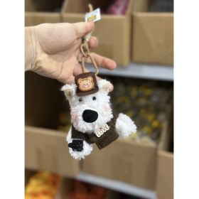 Resim OIMG Yeni 1 Adet Karikatür Çanta Çekicilik Anahtarlık Sevimli Iyi Şanslar Hediye Peluş Oyuncaklar Bebekler (Yurt Dışından) 