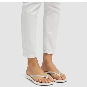 Resim Fitflop Iqushıon Ergonomıc E54 Gümüş Kadın Parmak Arası Terlik Gümüş 