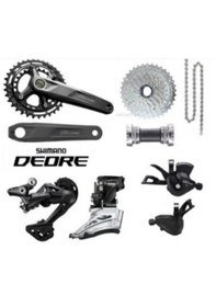 Resim Shimano Deore Fc-m 4100 2 10 Vites Mtb Grupset 