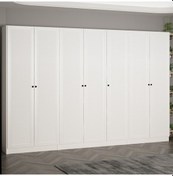 Resim Minar Kale 210 Cm 7 Kapaklı 5b Raf Portmanto Byz Mbr Panjur Byz 
