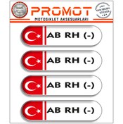 Resim PROMOT KAN GRUBU 3D STİCKER 4'LÜ 