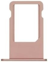 Resim iPhone 6s Uyumlu Sim Tepsisi Sim Kart Yuvası Rose Gold 