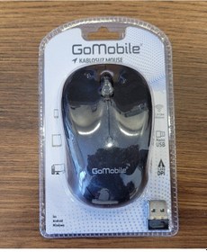 Resim Ufak Siyah Kablosuz Mouse 