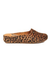 Resim Pierre Cardin Taba Leopar Hafif Tekstil Süet Önü Kapalı Kadın Ev Terliği Pc-55371 Z Taba 