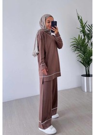 Resim Kahijab Biye Detay Merserize Takım - Camel Camel 