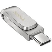Resim Mufunye Sandisk 32gb Çift Portlu Döner Usb 3.1 Flash Bellek - 150mb/s Okuma Hızı 