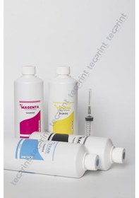 Resim Tecprint Epson L6190 Cmyk 500 Ml Uyumlu Mürekkep Seti+enjektör+eldiven 