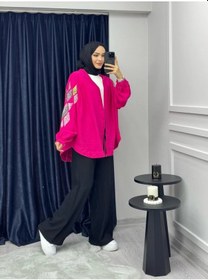 Resim Kmn001 Nakış İşlemeli Kimono 001 