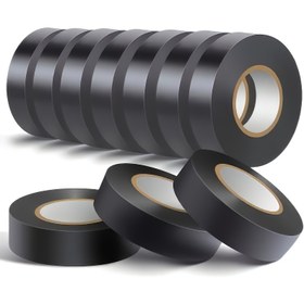 Resim 2/10 Rulo Yüksek Sıcaklık Dayanıklı Elektrik Bandı - Elektrik Kabloları İçin Esnek PVC Yalıtım Yapıştırıcısı, Sıcaklık ve Soğuklık Karşıtı Dayanıklı Koruma, Montaj Gerektirmez, Elektrik Bandı, Tel Yalıtımı, Isı Dayanıklı Bandı, Esnek Yapıştırıcı, Soğuk Dayanıklı Bandı 