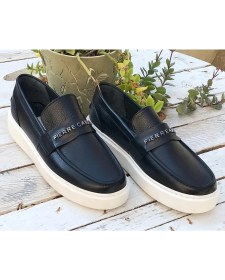 Resim Pierre Cardin PCE-10499 Erkek Hakiki Deri Exlusive Havuz Taban Logo Tokalı Loafer Ayakkabı 