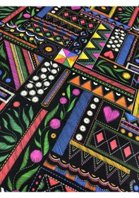 Resim Enesar Home Markis Desen Dijital Baski Döşemelik Kumaş 100 x 140 cm 