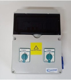 Resim Kumanda Panosu 1 Pompa - 1 Grup Lamba 