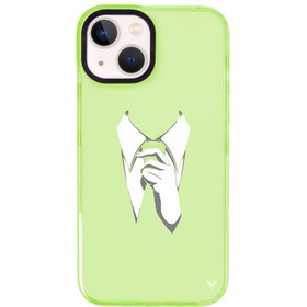 Resim iPhone 15 Plus Kravat Telefon Kılıfı 