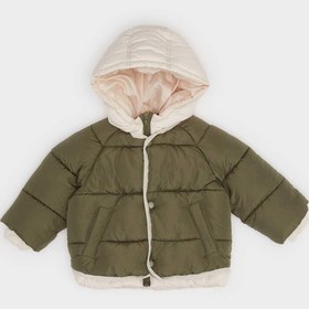 Resim Defacto Erkek Bebek Su Geçirmez Çok Renkli Cepli Şişme Mont C3462a525aukh82 Haki 