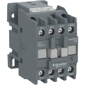 Resim Schneider Schneider Lc1e1201m5, Easypact Kontaktör, 12amper, 5.5kw, 220v, 1nk Yardımcı Kontak 