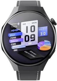 Resim Havit M9064 1.46" Ekran Akıllı Saat - Bluetooth Arama, IP68, AI Asistan, Tansiyon Ölçer (Siyah) 