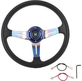 Resim Creatorally 13.4 In Spor Sürüklenen Direksiyon Alüminyum Yedek Evrensel Aksesuar Araba Yarışı Için (Yurt Dışından) 