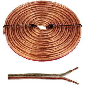 Resim TAYFUN Cg 2x2.5 Şeffaf 30 Metre Bakır Cu Hoparlör Kablosu 