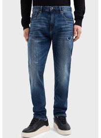 Resim Armani Exchange Erkek Kot Pantolon Xm000070 Af12965 Mb002 Mavi Mavi 