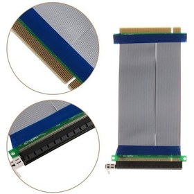 Resim Alfais 5146 Pci-E Express 16X to 16X Dişi Erkek Riser Uzatma Kablosu 