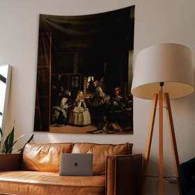 Resim Las Meninas Duvar Örtüsü - 60 cm x 90 cm 
