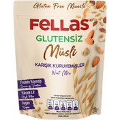 Resim Fellas glutensiz müsli - karışık kuruyemişli 270g 