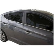 Resim Cam Çıtaları Krom Üst Kalite 6 Parça Elantra-5 Sd 2015 Ve Sonrası Modeller İçin 