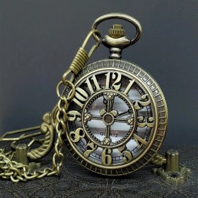 Resim Nemere Metal Köstekli Saat Sayılı Model 