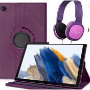Resim Samsung Galaxy Tab A9 8/128 GB 8.7İNCH GRİ TABLET+MOR KULAKLIK+MOR KILIF 