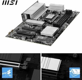 Resim MSI PRO B850-P WIFI Anakart, ATX - AMD Ryzen 9000/8000 / 7000 İşlemcileri, AM5 - DDR5 Bellek Arttırmayı (8200+ MT/s OC), PCIe 5.0 x16 ve 4.0 x16, M.2 Gen5, Wi-Fi 7, 5G LAN'ı destekler 