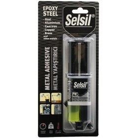 Resim Go İthalat SELSİL EPOXY STEEL METAL ŞIRINGA EPOKSİ YAPIŞTIRICI 28GR 