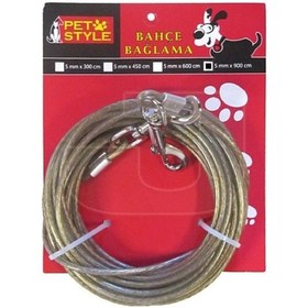 Resim Pet Style Bahçe Bağlama Halatı 5mm 900 Cm 