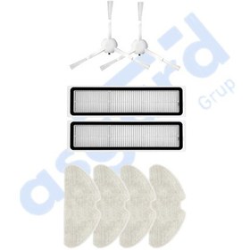 Resim Dreame L20 Ultra Uyumlu 1 Ana Fırça 4 Yan Fırça 2 Filtre 2 Mop Pkt-iasgf0001432 