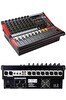 Resim Maxword RPS-8C-1100 Amfili Power 2x550W 2x99 DSP Efektli Mixer 