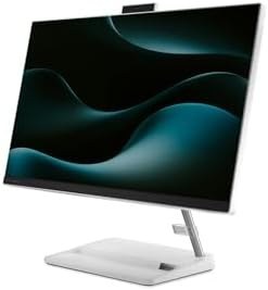 Resim LENOVO IdeaCentre 24IAP7 i5 12450H 20GB 2TB SSD 23.8" FHD FDOS Beyaz All in One Bilgisayar 