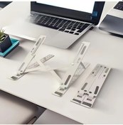 Resim Willowhaven 1 Adet Katlanabilir Taşınabilir Abs Laptop Standı - 15 İnç Ve Üzeri İçin 10 Seviyeli Soğutucu 