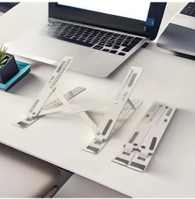 Resim Willowhaven 1 Adet Katlanabilir Taşınabilir Abs Laptop Standı - 15 İnç Ve Üzeri İçin 10 Seviyeli Soğutucu 
