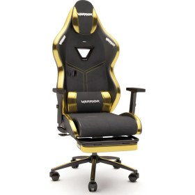 Resim Warrior Aragorn Kumaş Oyuncu Koltuğu - Gold - Ayak Uzatmalı Bilgisayar Sandalyesi - 1598B1201 