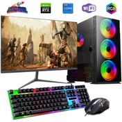 Resim ROGAME I5 12400f 16gb Ddr4 480ssd 12gb Rtx3060 27" 165hz Monitörlü Oyun Bilgisayarı 