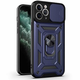 Resim Microsonic Apple iPhone 11 Pro Max Kılıf Impact Resistant Lacivert 