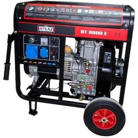 Resim Attlas BT8800E Dizel Monofaze Jeneratör - A0202010 