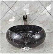 Resim Toros Siyah Bombeli Lavabo 