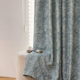 Resim 1 Panel Işık Lüks Chenille Jakarlı Karartma Perdeleri - Zarif Çiçek Deseni, Kol Çantası Tasarımı Kolay Asma, Oturma Odası, Yatak Odası, Veranda ve Kayar Cam Kapı Ev Dekoru, Oturma Odası Perdeleri, Yatak Odası Gizliliği, Modern Estetik, Sophisticated Texture 