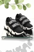 Resim Bambi Siyah Paraşüt Kadın Sneaker K01969235167 